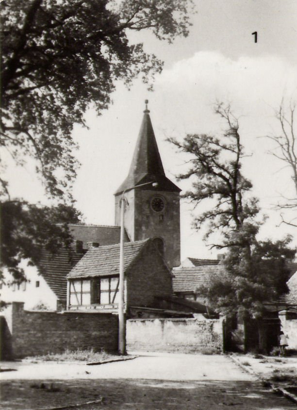 Kirche in Pritzerbe 1982